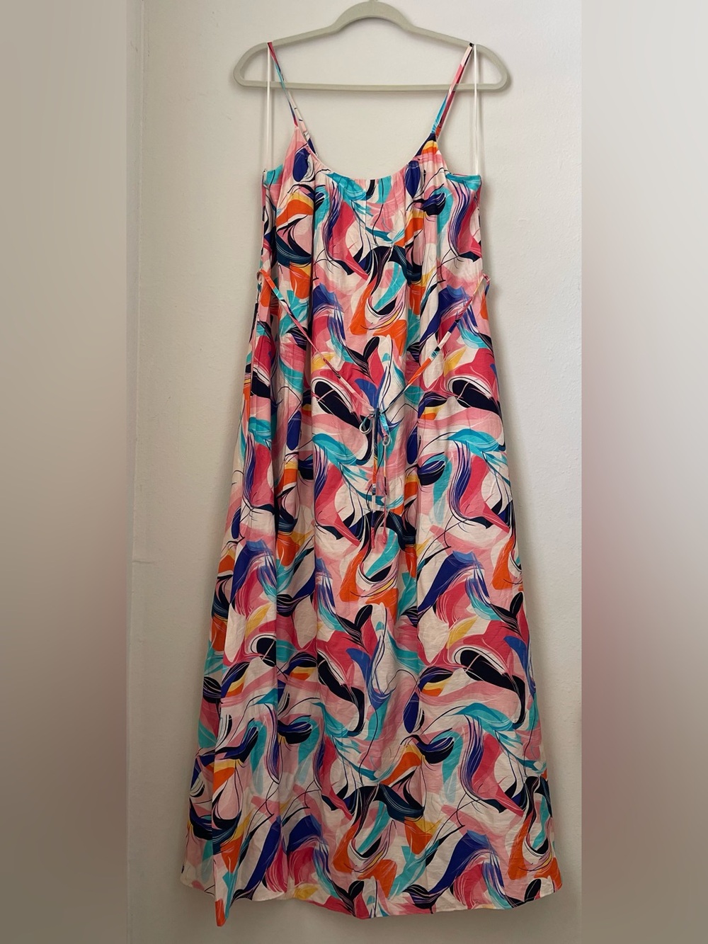 Sam Edelman Cream and Multicolor Dress.
